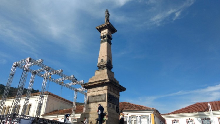 Estátua de Tiradentes Ouro Preto 