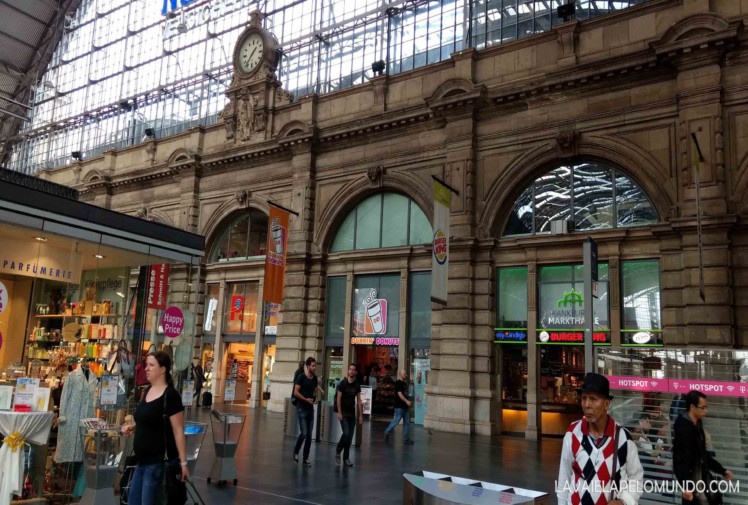 estação central de frankfurt