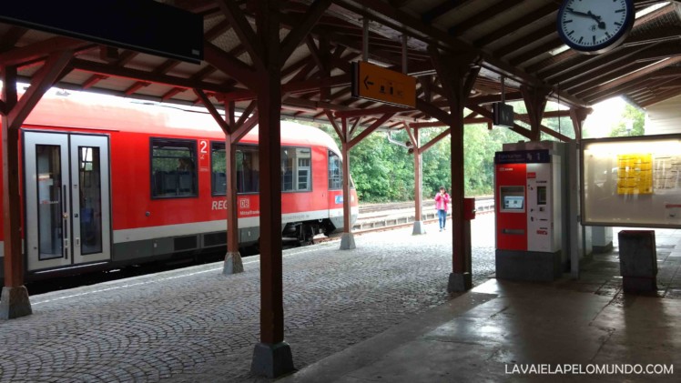 estação de trem em rothenburg