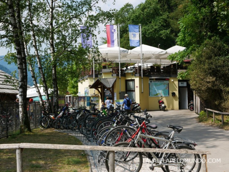 parque aquático lago de bled eslovênia